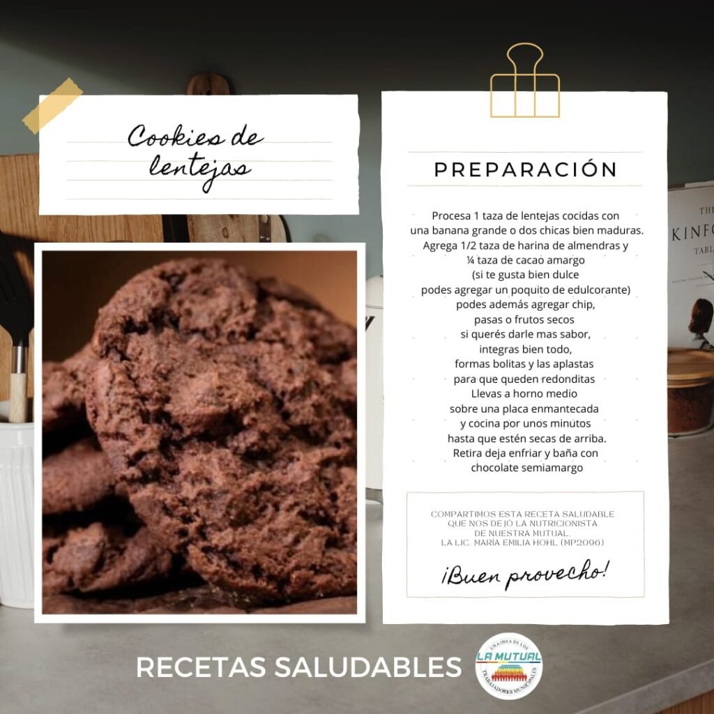 RECETAS SALUDABLES DE NUESTRA NUTRICIONISTA - S.T.M.O Olavarría